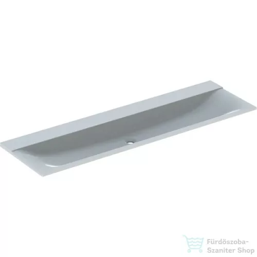 Geberit Xeno² 160x48 cm-es bútorra ültethető mosdó csaplyuk nélkül,matt fehér 500.278.00.1