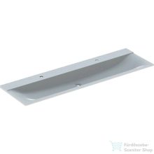   Geberit Xeno² 160x48 cm-es bútorra ültethető mosdó 2 csaplyukkal,matt fehér 500.279.00.1