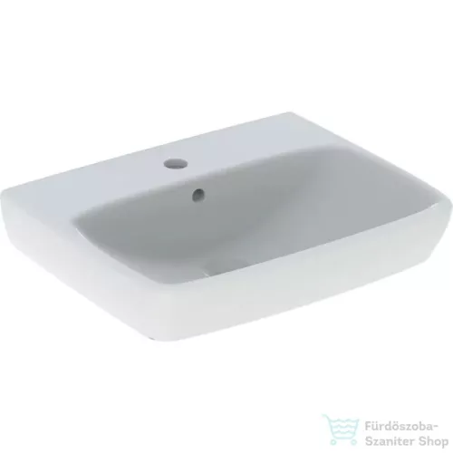 Geberit SELNOVA SQUARE 55x44 cm-es mosdó 1 csaplyukkal,fehér 500.290.01.7