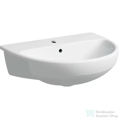 Geberit Selnova 55x44 cm-es félig beépíthető mosdó,fehér 500.311.01.7