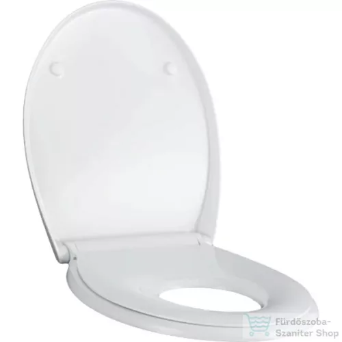 Geberit SELNOVA felső rögzítésű lecsapódásgátlós wc tető gyerekeknek,ülőkarimával,gyorskioldó zsanérral,fehér 500.339.01.1