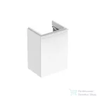 Geberit SMYLE SQUARE 44,2x35,6x61,7 cm-es 1 ajtós alsószekrény,balos,fényes fehér 500.351.00.1