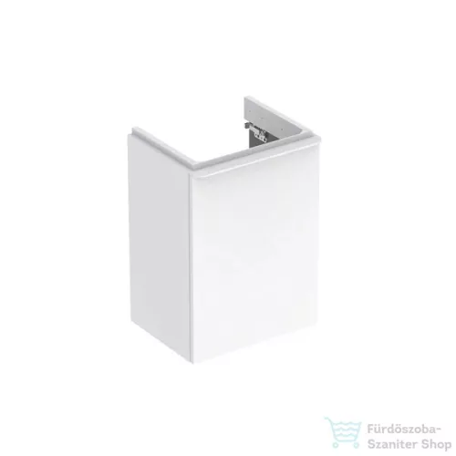 Geberit SMYLE SQUARE 44,2x35,6x61,7 cm-es 1 ajtós alsószekrény,balos,fényes fehér 500.351.00.1