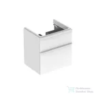 Geberit SMYLE SQUARE 58,4x47x61,7 cm-es 2 fiókos alsószekrény 500.229.01.1 mosdóhoz,fényes fehér 500.352.00.1