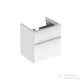 Geberit SMYLE SQUARE 58,4x47x61,7 cm-es 2 fiókos alsószekrény 500.229.01.1 mosdóhoz,fényes fehér 500.352.00.1