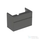 Geberit SMYLE SQUARE 88,4x47x61,7 cm-es 2 fiókos alsószekrény,matt láva 500.354.JK.1