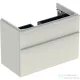 Geberit SMYLE SQUARE 88,4x47x61,7 cm-es 2 fiókos alsószekrény,fényes homokszürke 500.354.JL.1