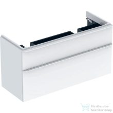   Geberit SMYLE SQUARE 118,4x47x61,7 cm-es 2 fiókos alsószekrény,fehér 500.356.00.1