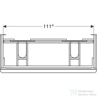Geberit SMYLE SQUARE 118,4x47x61,7 cm-es 2 fiókos alsószekrény,hikoridió 500.356.JR.1