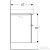 Geberit SMYLE SQUARE 118,4x47x61,7 cm-es 2 fiókos alsószekrény,hikoridió 500.356.JR.1