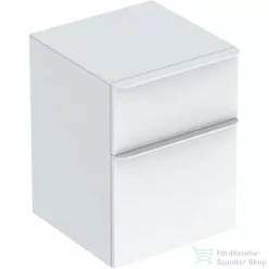   Geberit SMYLE SQUARE 45x47x60 cm-es 2 fiókos oldalsó szekrény,fényes fehér 500.357.00.1