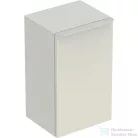 Geberit SMYLE SQUARE 36x32,6x60 cm-es 1 ajtós oldalsó szekrény,balos,fényes homokszürke 500.360.JL.1