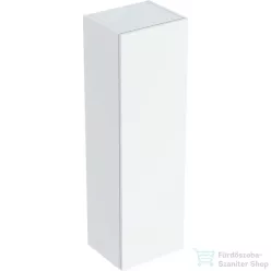   Geberit SMYLE SQUARE 36x29,9x118 cm-es 1 ajtós oldalsó félmagas szekrény,fényes fehér 500.361.00.1
