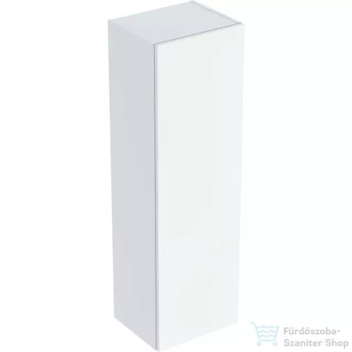 Geberit SMYLE SQUARE 36x29,9x118 cm-es 1 ajtós oldalsó félmagas szekrény,fényes fehér 500.361.00.1