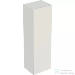   Geberit SMYLE SQUARE 36x29,9x118 cm-es 1 ajtós oldalsó félmagas szekrény,fényes homokszürke 500.361.JL.1