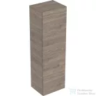 Geberit SMYLE SQUARE 36x29,9x118 cm-es 1 ajtós oldalsó félmagas szekrény,hikoridió 500.361.JR.1