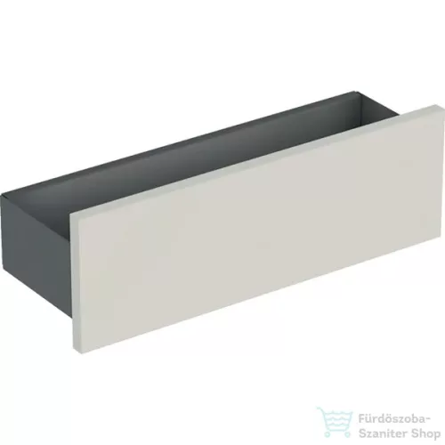 Geberit SMYLE SQUARE 45 cm-es fali polc,matt láva/fényes homokszürke 500.362.JL.1