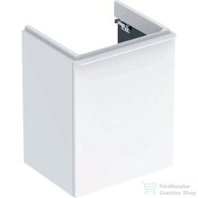   Geberit SMYLE SQUARE 49,2x40,6x61,7 cm-es 1 ajtós alsószekrény,balos,fényes fehér 500.364.00.1