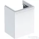 Geberit SMYLE SQUARE 49,2x40,6x61,7 cm-es 1 ajtós alsószekrény,balos,fényes fehér 500.364.00.1