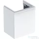 Geberit SMYLE SQUARE 53,6x43,3x61,7 cm-es 1 ajtós alsószekrény 500.259.01.1 mosdóhoz,jobbos,fényes fehér 500.365.00.1