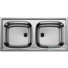   BLANCO TOP ET 8 x 4 rozsdamentes acél mosogató medence lefolyóval-távműködtet nélkül 500372