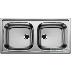  Blanco TOP ET 8 x 4 rozsdamentes acél mosogató medence, natúr 500372