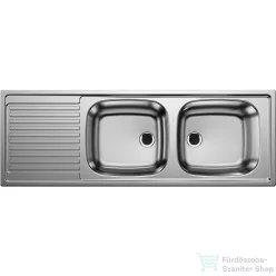   Blanco TOP EZS 12 x 4-2 rozsdamentes acél mosogató medence, natúr 500374