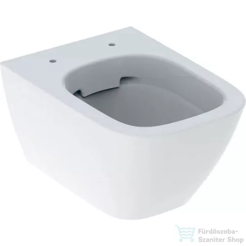 Geberit SMYLE SQUARE rövidített,mélyöblítésű perem nélküli fali wc,fehér 500.379.01.1