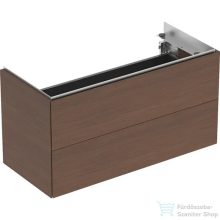   Geberit ONE 89,5x39,5x46,5 cm-es 2 fiókos alsószekrény LED világítással,amerikai hikoridió 500.385.00.1