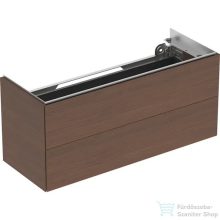   Geberit ONE 104,5x39,5x46,5 cm-es 2 fiókos alsószekrény LED világítással,amerikai hikoridió 500.386.00.1