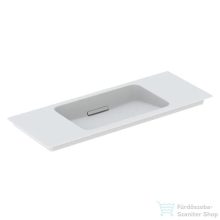   Geberit ONE 105x40 cm-es mosdó One bútorhoz csaplyuk-és túlfolyó nélkül,KeraTect mázzal,fényes fehér takarólappal,fehér 500.396.01.3
