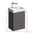 Geberit Xeno² 38x52,5x26,5 cm-es 1 ajtós alsószekrény mosdó nélkül,faerezetes szürke 500.502.43.1