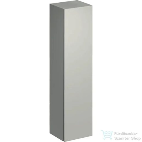 Geberit Xeno² 40x35,1x170 cm-es 1 ajtós oldalsó szekrény belső tükörrel,matt szürke 500.503.00.1