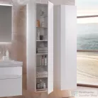 Geberit Xeno² 40x35,1x170 cm-es 1 ajtós oldalsó szekrény belső tükörrel,fényes fehér 500.503.01.1