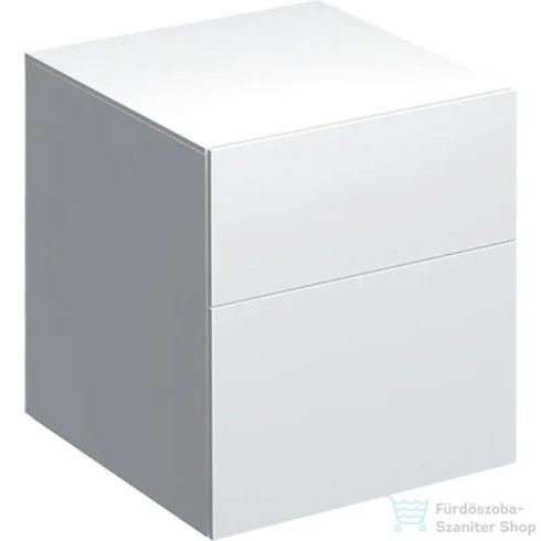Geberit ICON 45x46,2x51 cm-es 2 fiókos oldalsó szekrény,fényes fehér 500.504.01.1