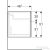 Geberit ICON 45x46,2x51 cm-es 2 fiókos oldalsó szekrény,fényes fehér 500.504.01.1