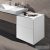 Geberit ICON 45x46,2x51 cm-es 2 fiókos oldalsó szekrény,fényes fehér 500.504.01.1