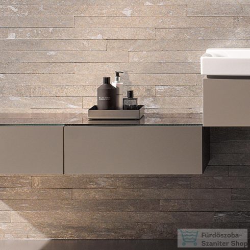 Geberit Xeno² 58x46,2x20 cm-es 1 fiókos oldalsó szekrény,matt szürke 500.507.00.1