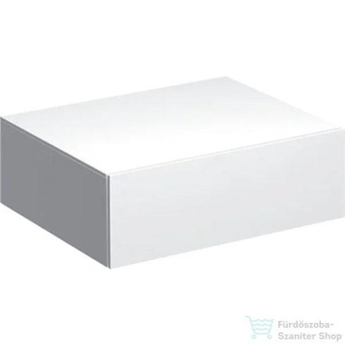 Geberit Xeno² 58x46,2x20 cm-es 1 fiókos oldalsó szekrény,fényes fehér 500.507.01.1