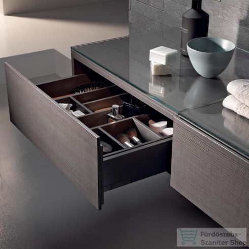 Geberit Xeno² 58x46,2x20 cm-es 1 fiókos oldalsó szekrény,faerezetes szürke 500.507.43.1