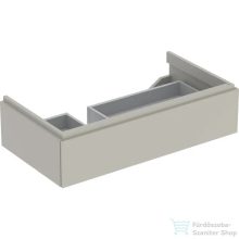   Geberit XENO² 88x46,2x22 cm-es 1 fiókos alsószekrény LED világítással,greige 500.513.00.1