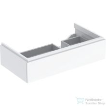   Geberit XENO² 88x46,2x22 cm-es 1 fiókos alsószekrény LED világítással,fényes fehér 500.514.01.1
