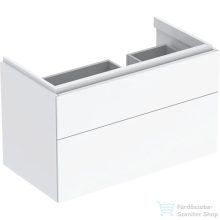   Geberit XENO² 88x46,2x22 cm-es 2 fiókos alsószekrény LED világítással,fehér 500.516.01.1