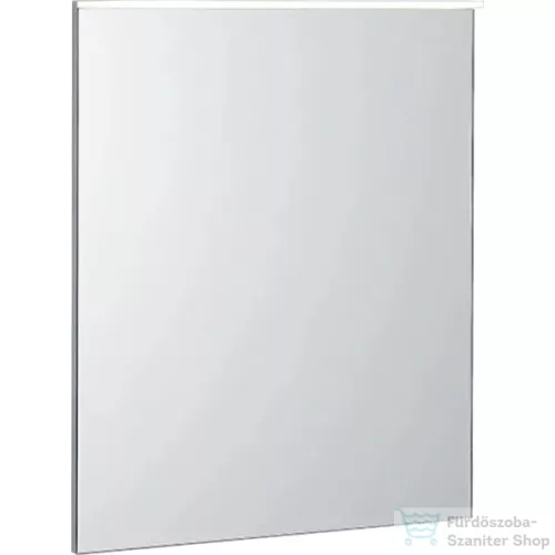 Geberit Xeno² 60x71 cm-es tükör LED világítással,szálcsiszolt alumínium 500.521.00.1