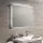 Geberit Xeno² 90x71 cm-es tükör LED világítással,szálcsiszolt alumínium 500.522.00.1