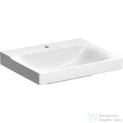   Geberit XENO² 60x48 cm-es mosdó túlfolyó nélkül,KeraTect mázzal,fehér 500.530.01.1