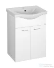 AQUALINE KERAMIA FRESH mosdótartó szekrény, 51x74x34cm, fehér 50057
