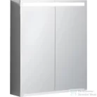 Geberit OPTION 60x70 cm-es kétajtós tükrös szekrény LED világítással,500.582.00.1