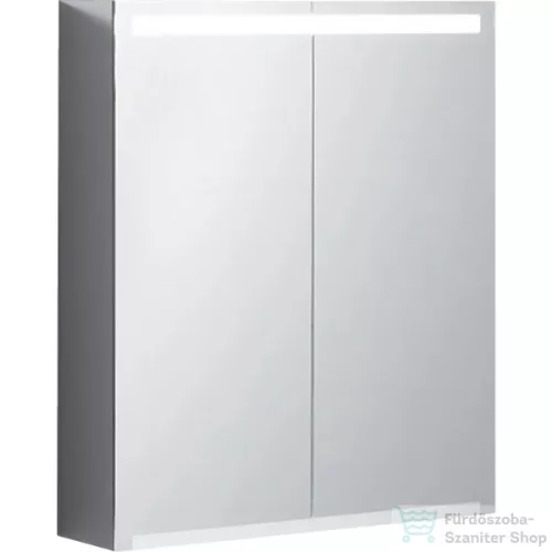 Geberit OPTION 60x70 cm-es kétajtós tükrös szekrény LED világítással,500.582.00.1