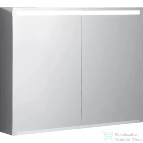 Geberit OPTION 90x70 cm-es kétajtós tükrös szekrény LED világítással,500.583.00.1